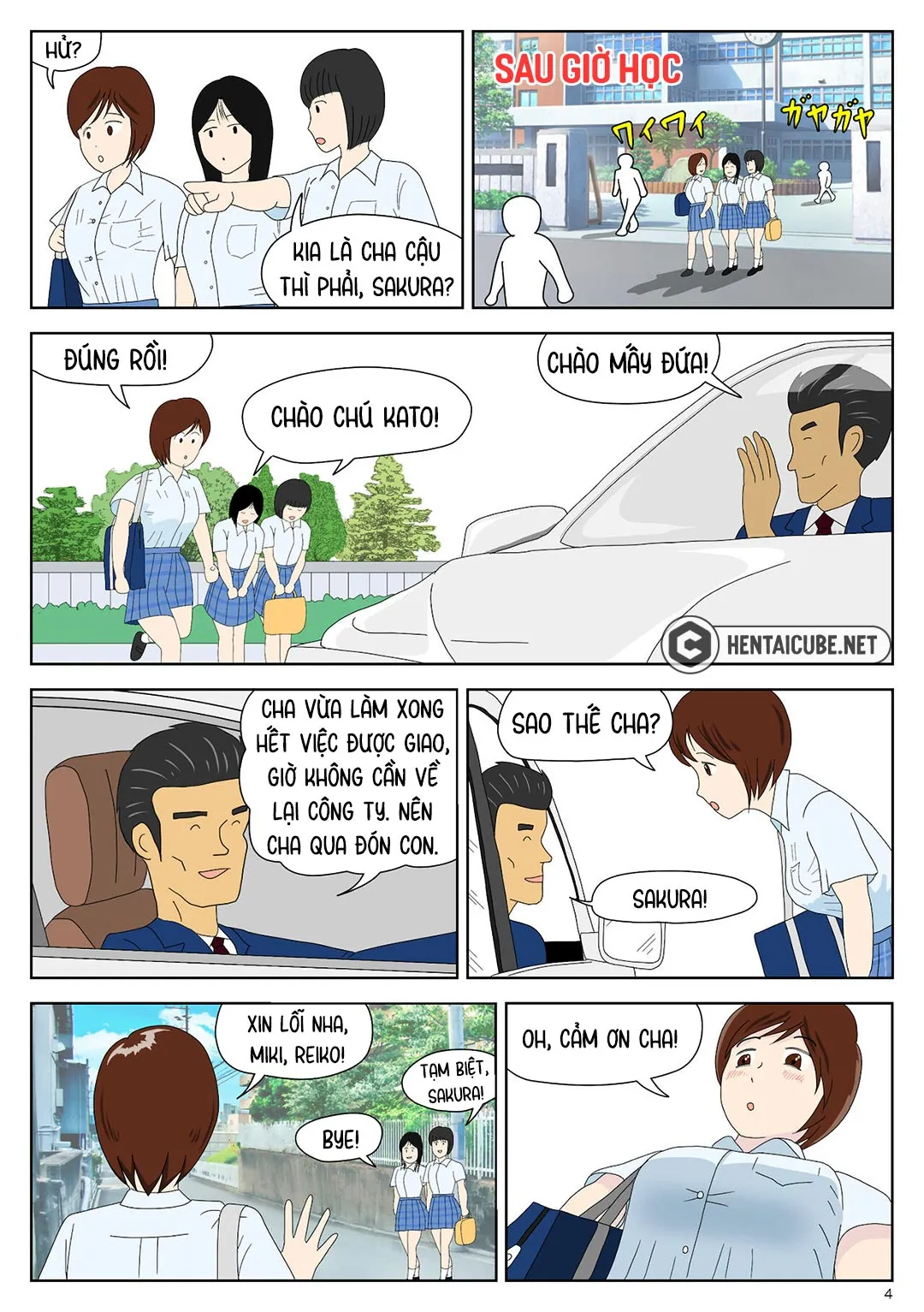 HentaiVN.net - Ảnh 5 - Con gái bị cha quấy mỗi sáng [Asa Kara Chichi ni Ya Rareru Musume; Girl Molested by Father Every Morning] - Oneshot