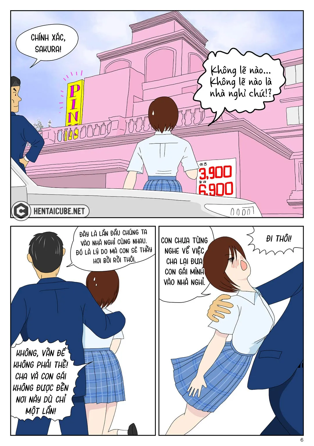HentaiVN.net - Ảnh 7 - Con gái bị cha quấy mỗi sáng [Asa Kara Chichi ni Ya Rareru Musume; Girl Molested by Father Every Morning] - Oneshot