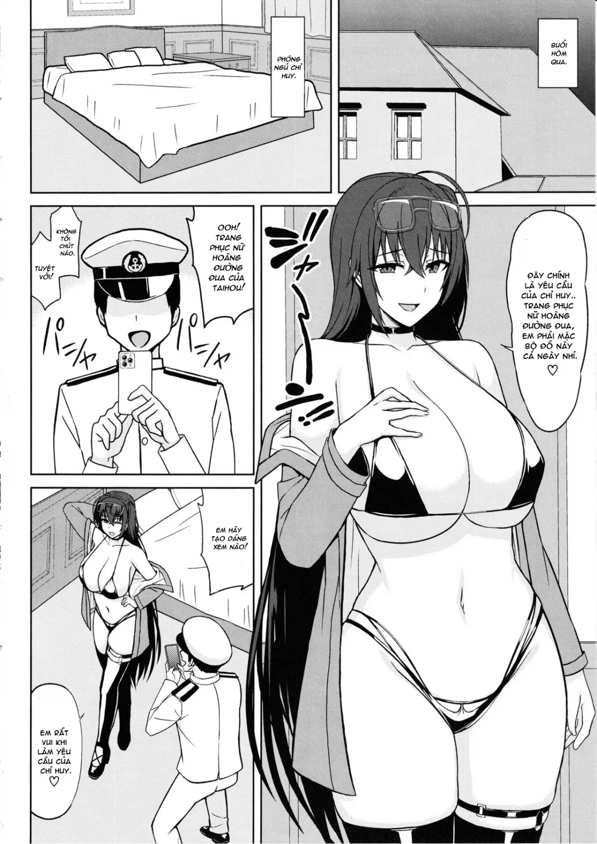 HentaiVN.net - Ảnh 5 - Taihou to Futarikiri no Satsueikai (Azur Lane) [大鳳と二人きりの撮影会 (アズールレーン)] - Oneshot