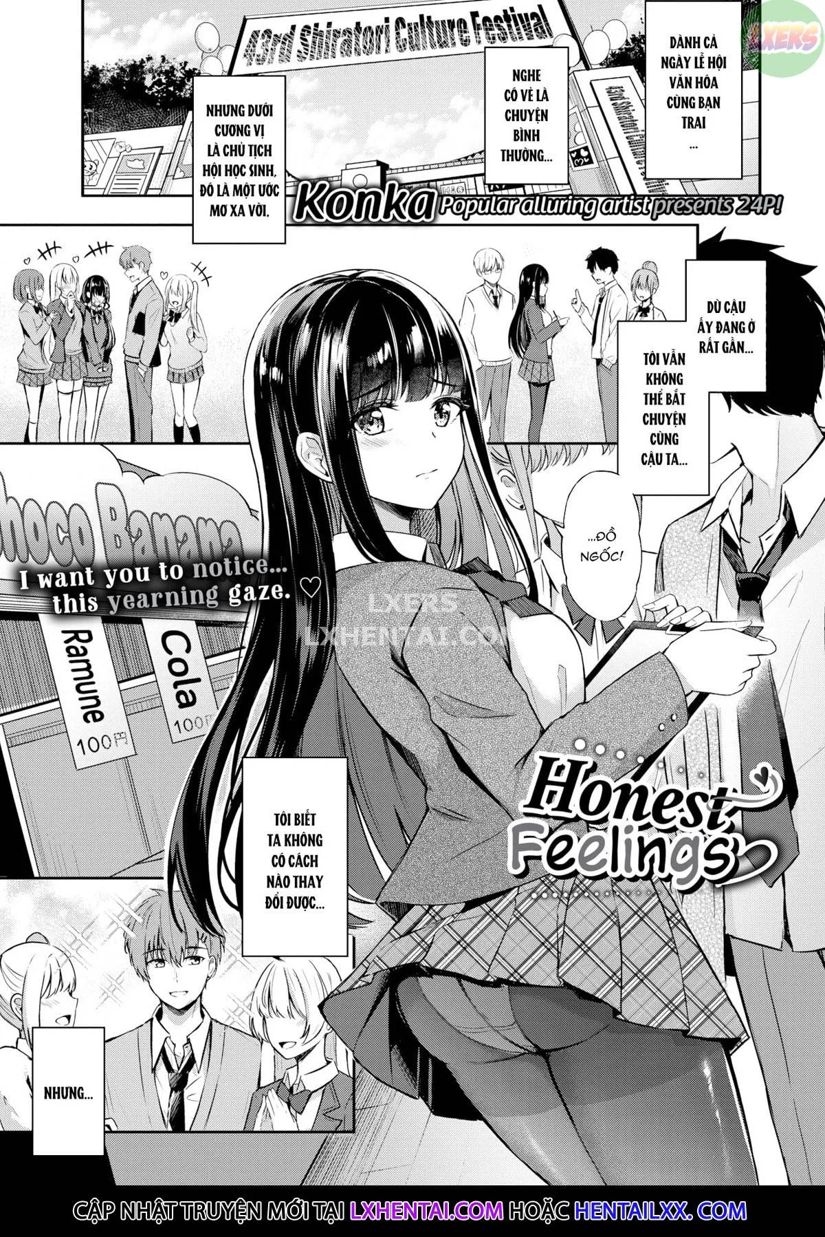 HentaiVN.net - Ảnh 5 - Sunao na Kimochi ♥ - Oneshot
