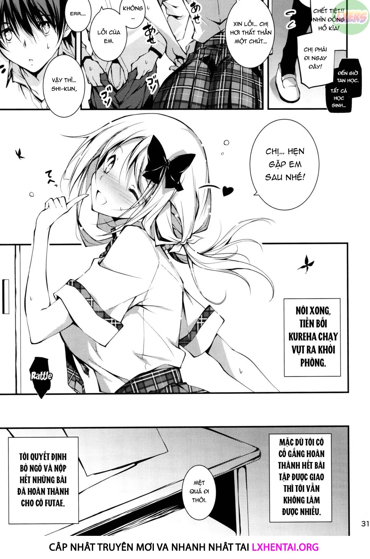 HentaiVN.net - Ảnh 36 - Koi Kan [KOI♥KAN; KOI+KAN] - Chap 8
