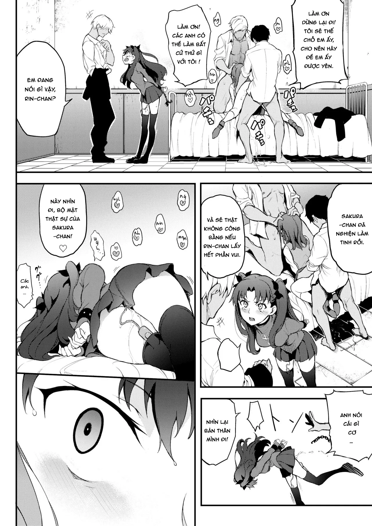 HentaiVN.net - Ảnh 19 - Chị em nhà Tohsaka sa ngã - Oneshot