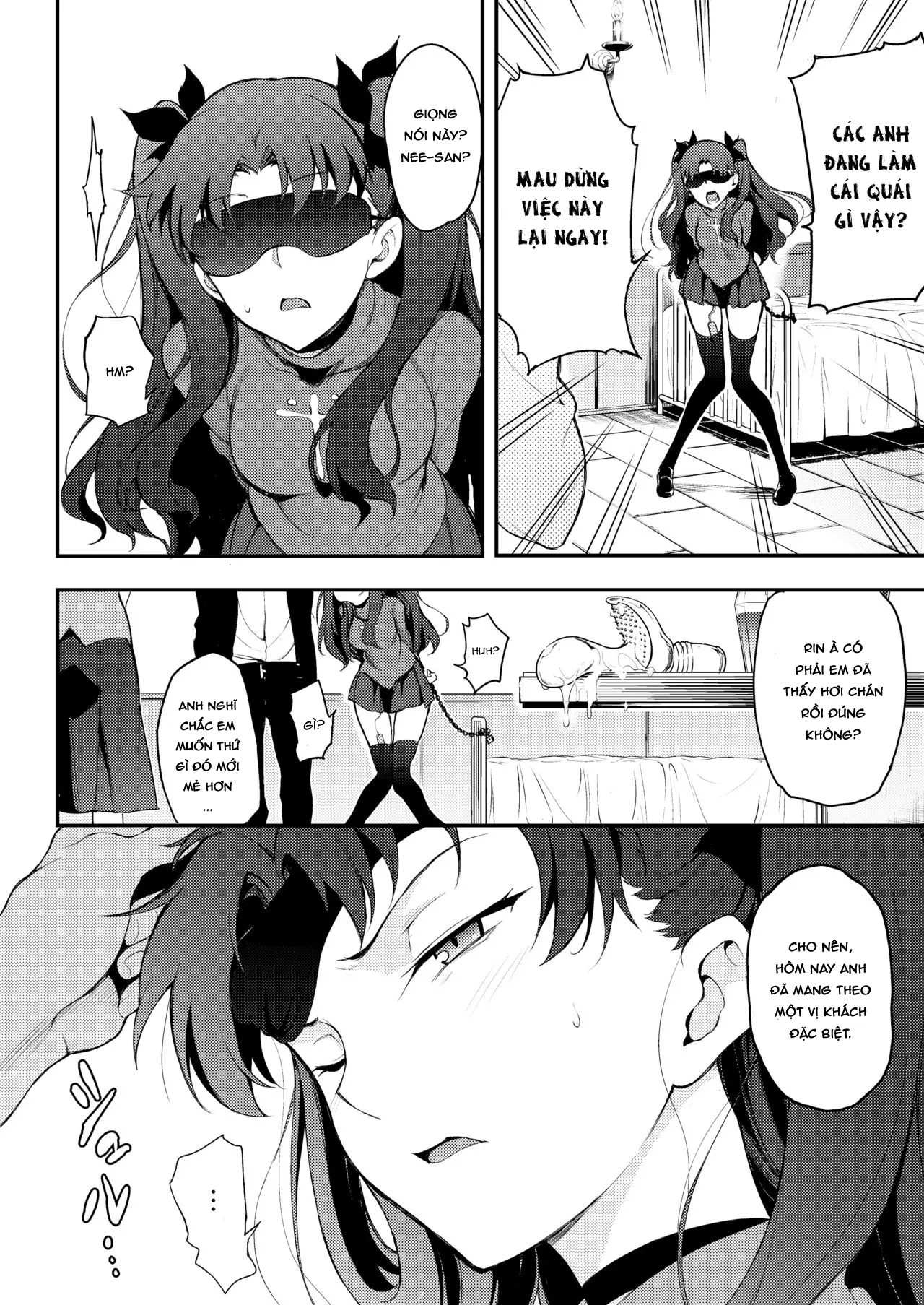 HentaiVN.net - Ảnh 5 - Chị em nhà Tohsaka sa ngã - Bản không che