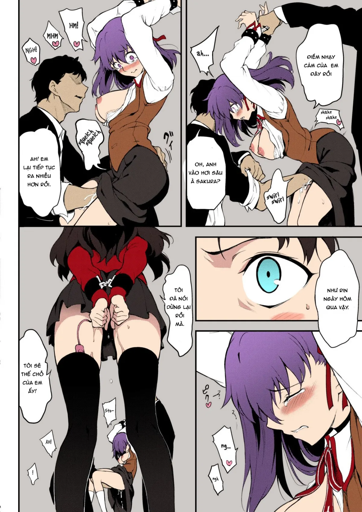 HentaiVN.net - Ảnh 13 - Chị em nhà Tohsaka sa ngã - Bản màu