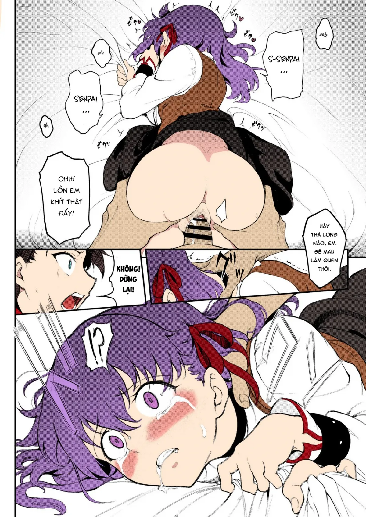 HentaiVN.net - Ảnh 15 - Chị em nhà Tohsaka sa ngã - Bản màu