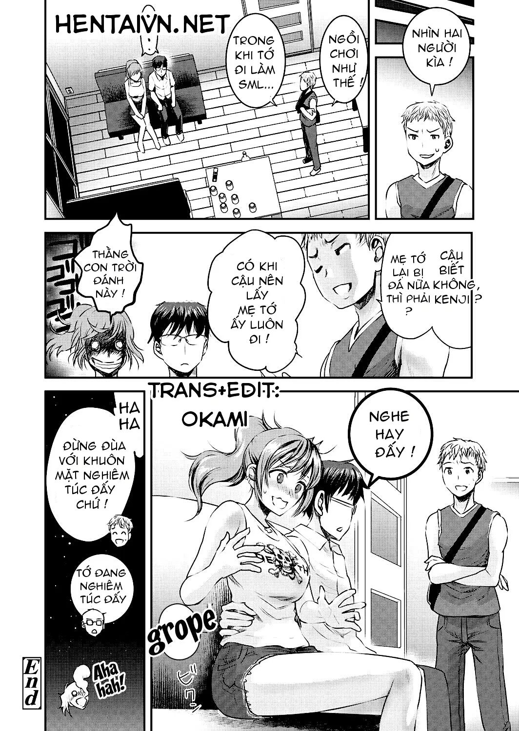 HentaiVN.net - Ảnh 19 - Tomo Mama [My Friend's Mama] - Chap 3