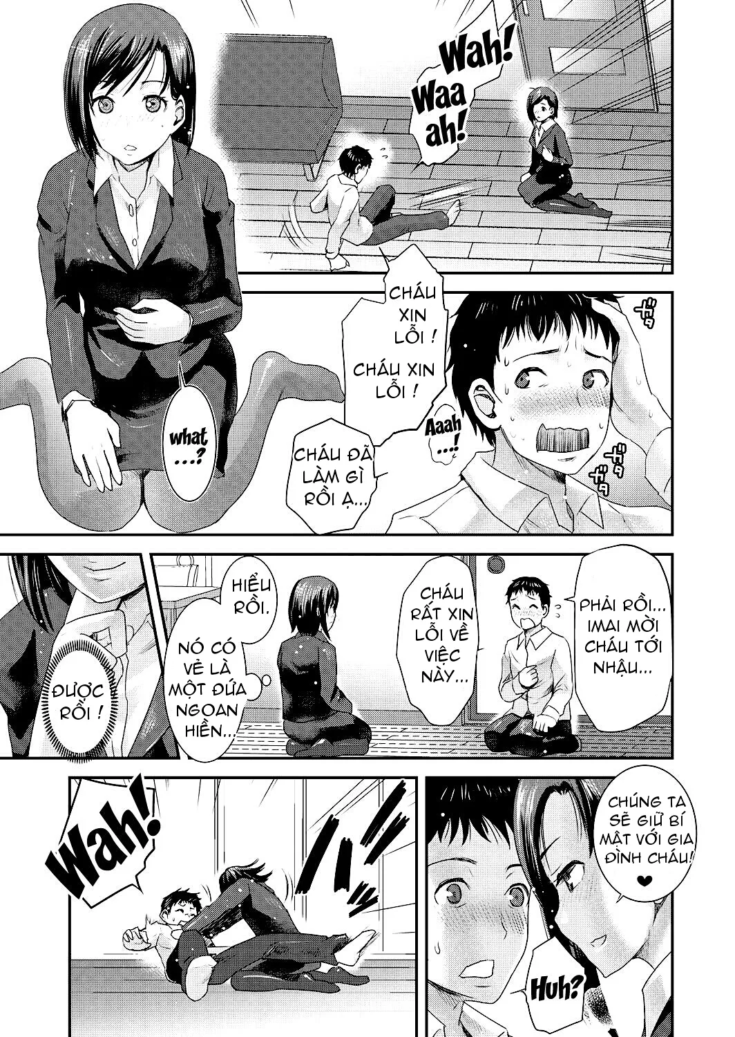 HentaiVN.net - Ảnh 8 - Tomo Mama [My Friend's Mama] - Chap 5