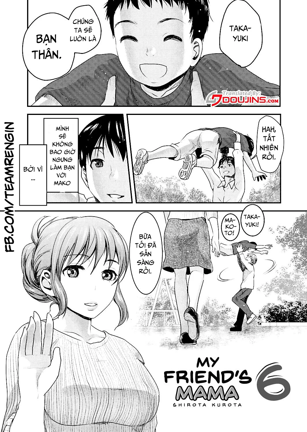 HentaiVN.net - Ảnh 5 - Tomo Mama [My Friend's Mama] - Chap 6