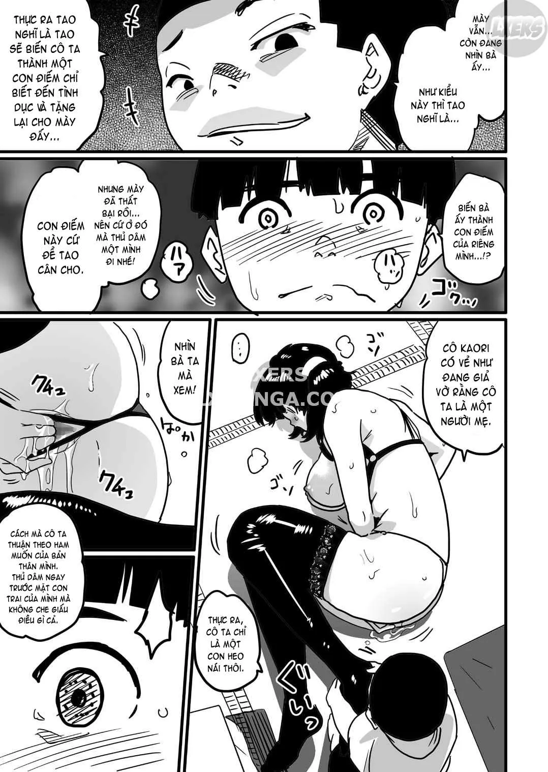 HentaiVN.net - Ảnh 24 - Hahaoya shikkaku watashi to musuko no mesu buta netorare seikyoiku [母親失格私と息子のメス豚寝取られ性教育] - Chap 1 - Updated