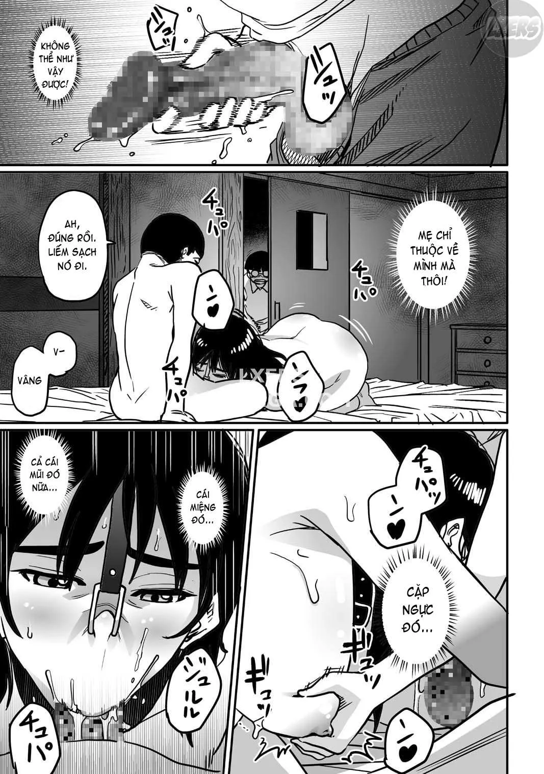 HentaiVN.net - Ảnh 20 - Hahaoya shikkaku watashi to musuko no mesu buta netorare seikyoiku [母親失格私と息子のメス豚寝取られ性教育] - Chap 2 - [END]