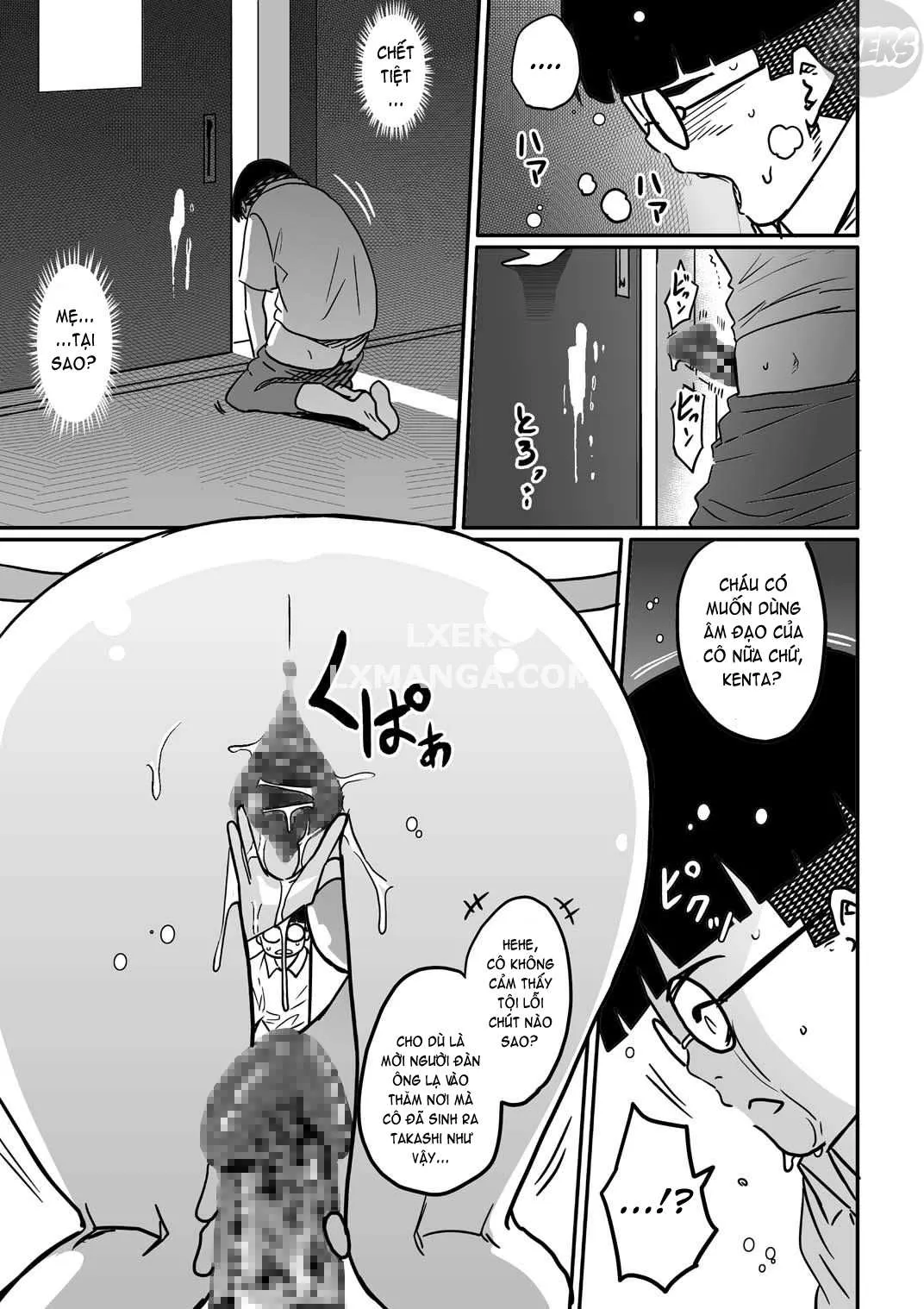 HentaiVN.net - Ảnh 22 - Hahaoya shikkaku watashi to musuko no mesu buta netorare seikyoiku [母親失格私と息子のメス豚寝取られ性教育] - Chap 2 - [END]
