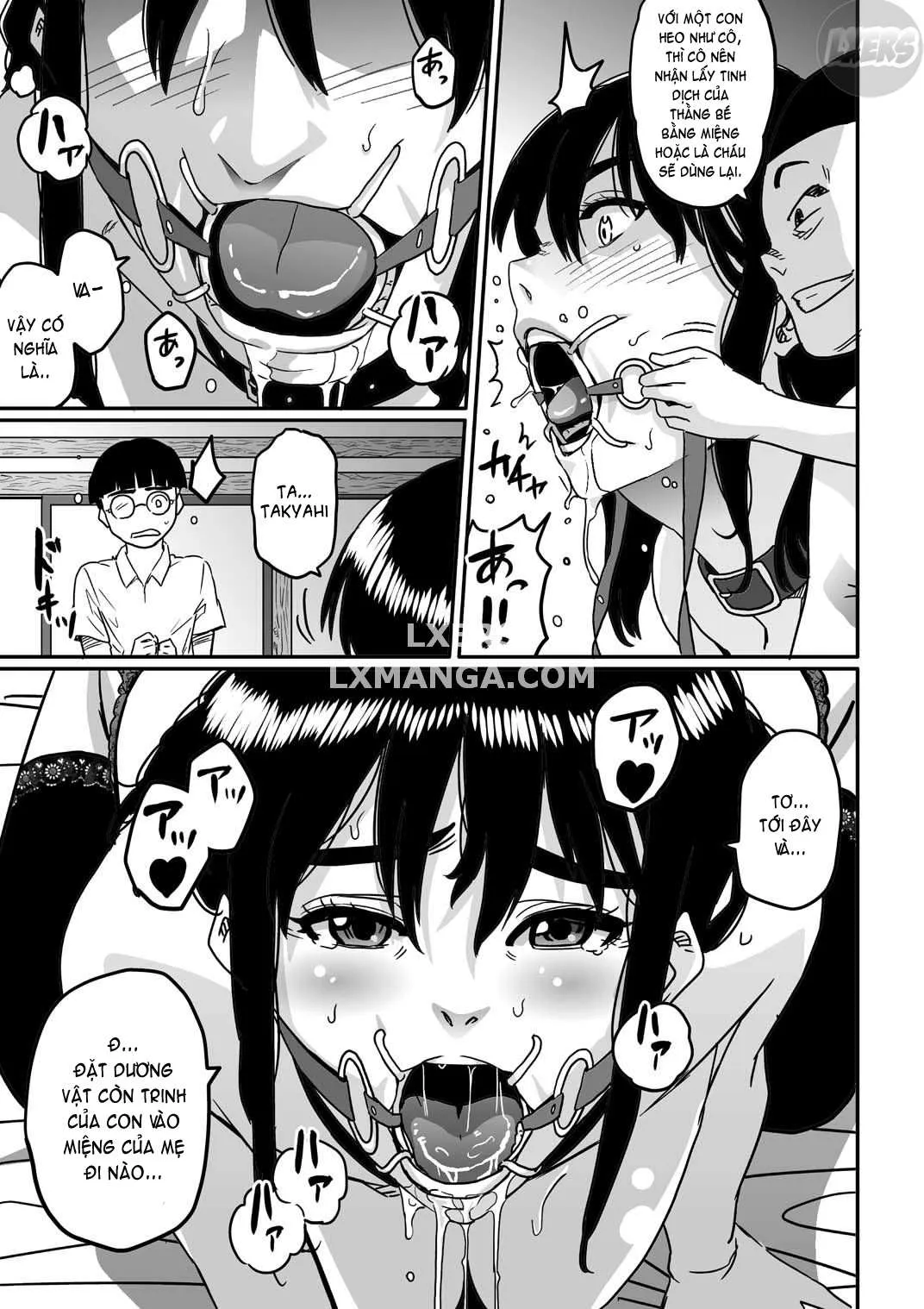 HentaiVN.net - Ảnh 30 - Hahaoya shikkaku watashi to musuko no mesu buta netorare seikyoiku [母親失格私と息子のメス豚寝取られ性教育] - Chap 2 - [END]