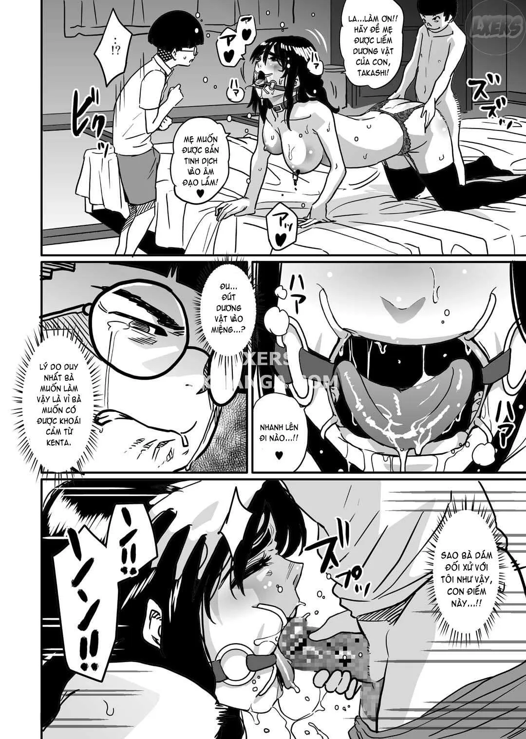 HentaiVN.net - Ảnh 31 - Hahaoya shikkaku watashi to musuko no mesu buta netorare seikyoiku [母親失格私と息子のメス豚寝取られ性教育] - Chap 2 - [END]