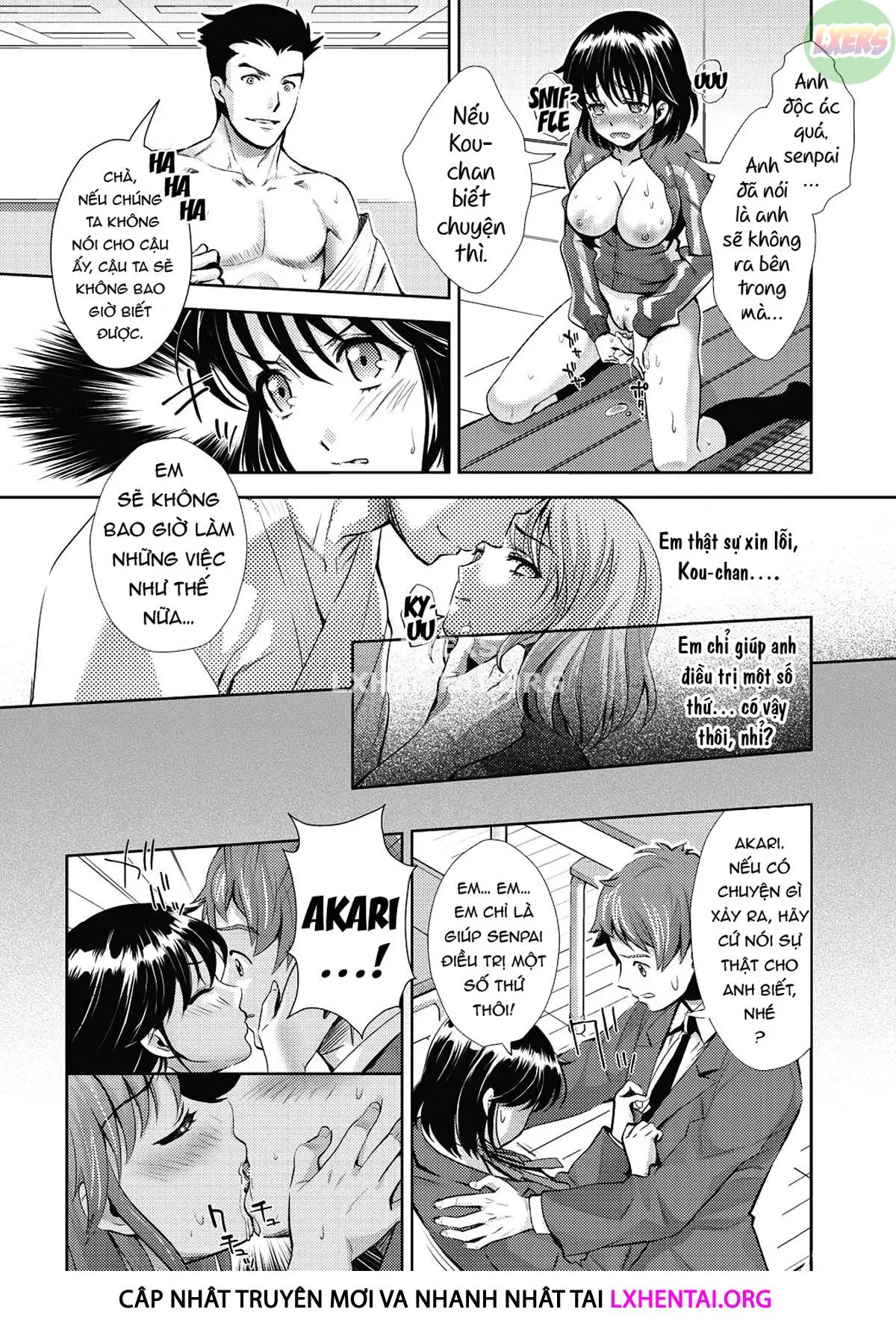 HentaiVN.net - Ảnh 22 - Ima Kara Kanojo Ga Netoraremasu [From Now On She’ll Be Doing NTR] - Chap 8