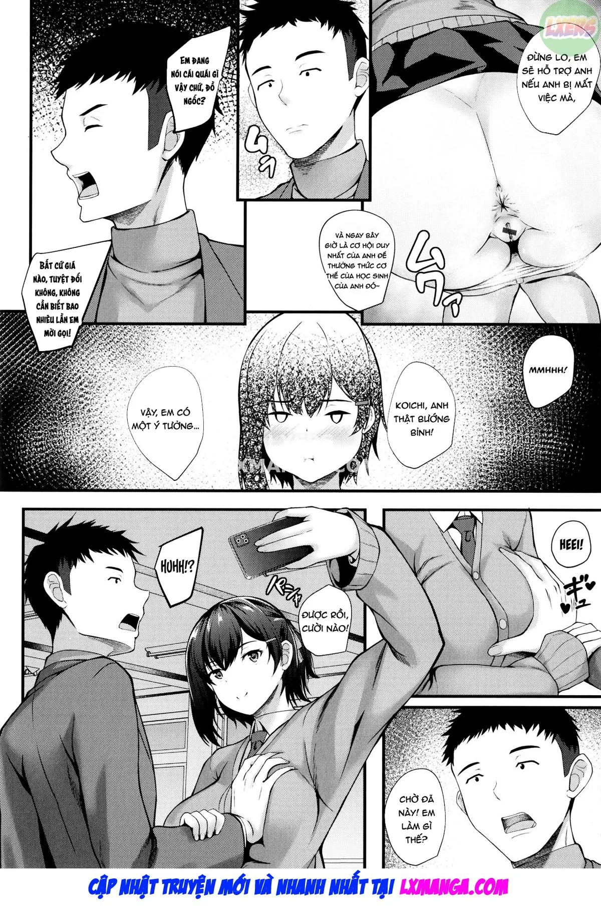 HentaiVN.net - Ảnh 11 - JK Anal? - Chap 1