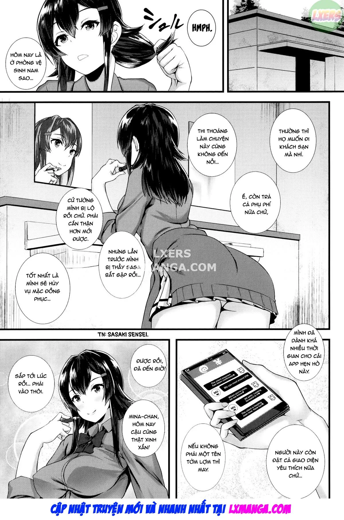 HentaiVN.net - Ảnh 8 - JK Anal? - Chap 7