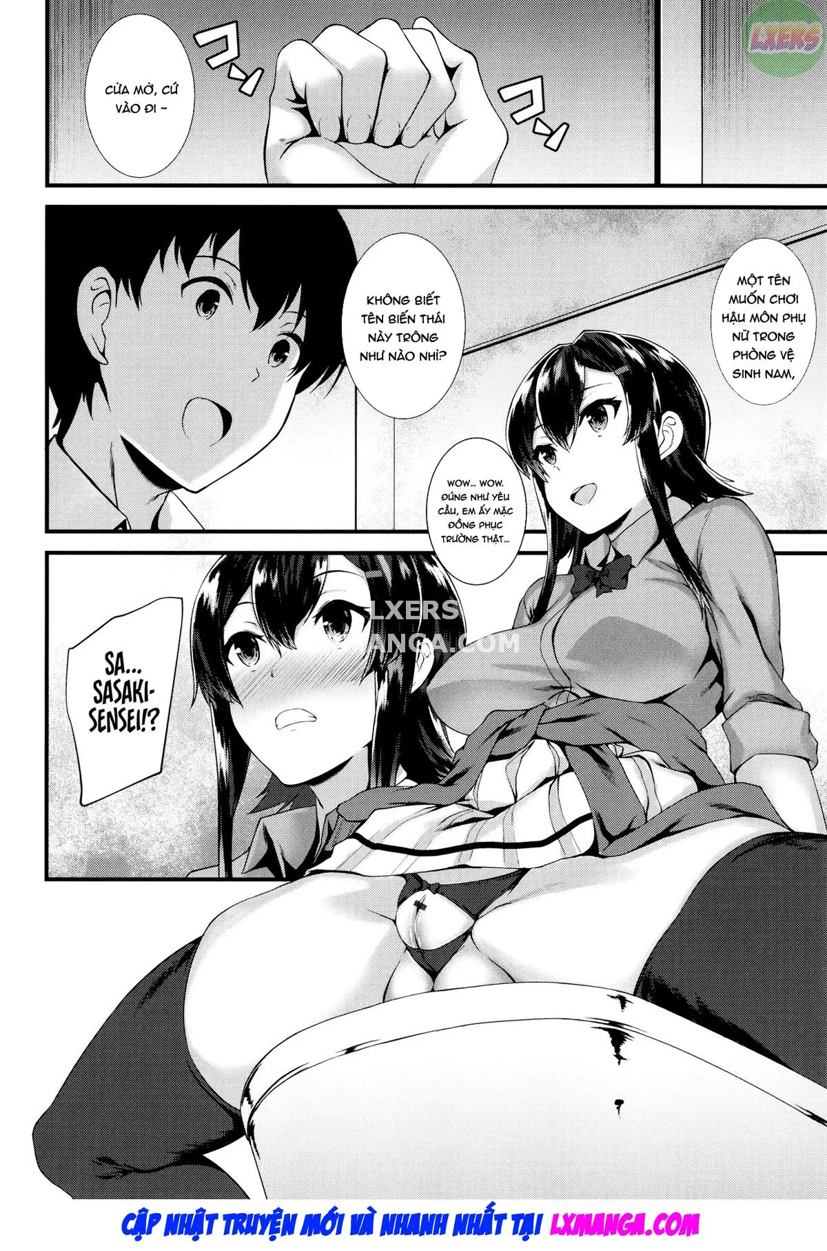 HentaiVN.net - Ảnh 9 - JK Anal? - Chap 7