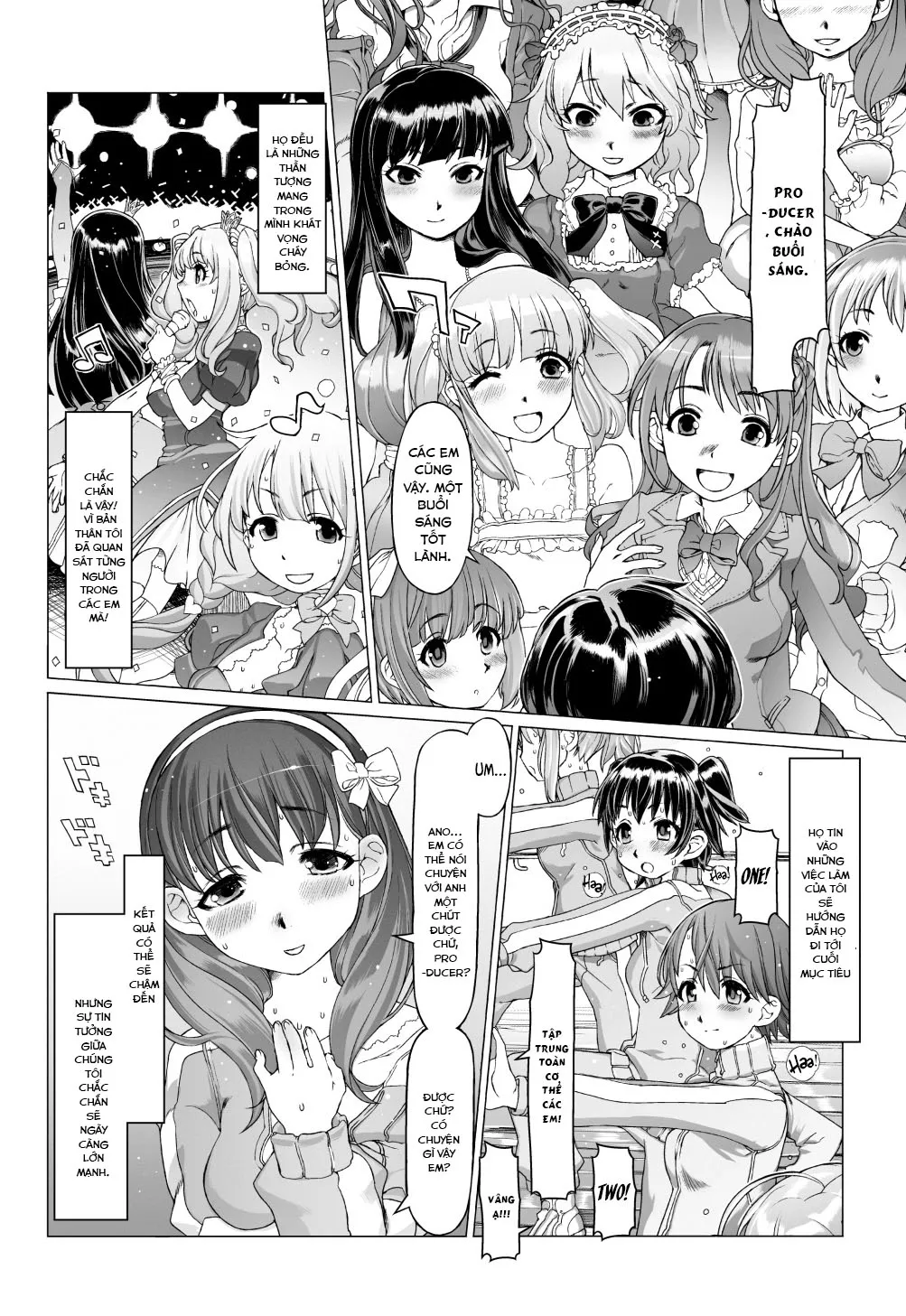 HentaiVN.net - Ảnh 3 - Noumiso Sponge Deku Ikusei Idol Kyouka Gasshuku [Maddening Training Camp to Turn your Idols into Brainless Puppets] - Oneshot