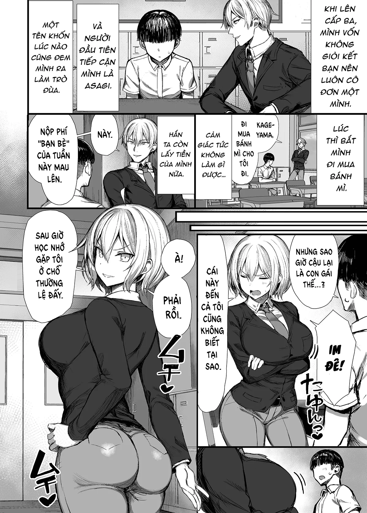 HentaiVN.net - Ảnh 5 - Kẻ bắt nạt tôi bị biến thành gái. - Oneshot
