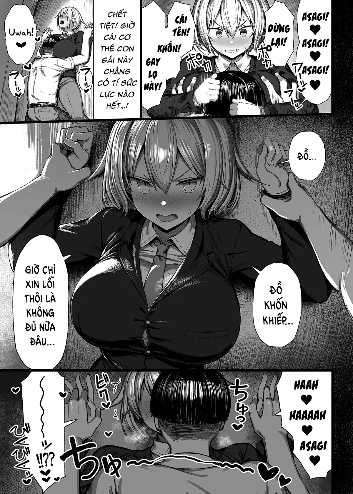 HentaiVN.net - Ảnh 8 - Kẻ bắt nạt tôi bị biến thành gái. - Oneshot
