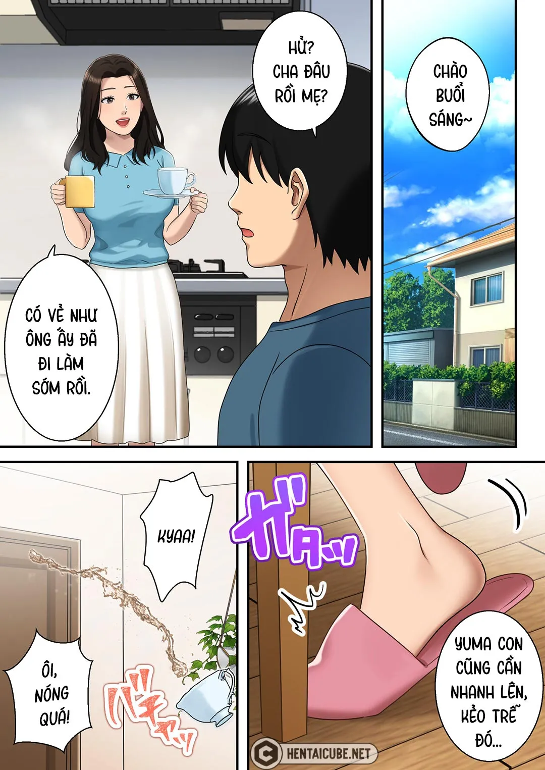 HentaiVN.net - Ảnh 11 - Mẹ muốn độc chiếm con trai [Musuko o Dokusen Suru Haha; The mother who monopolizes her son.] - Chap 1