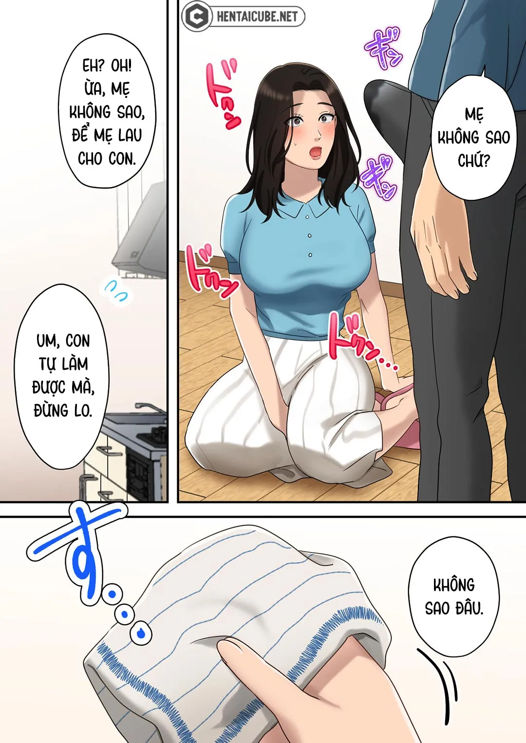 HentaiVN.net - Ảnh 13 - Mẹ muốn độc chiếm con trai [Musuko o Dokusen Suru Haha; The mother who monopolizes her son.] - Chap 1