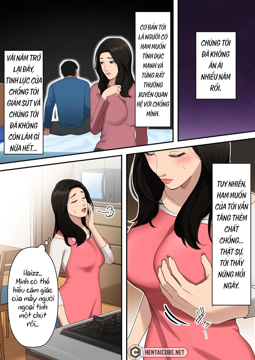 HentaiVN.net - Ảnh 3 - Mẹ muốn độc chiếm con trai [Musuko o Dokusen Suru Haha; The mother who monopolizes her son.] - Chap 1