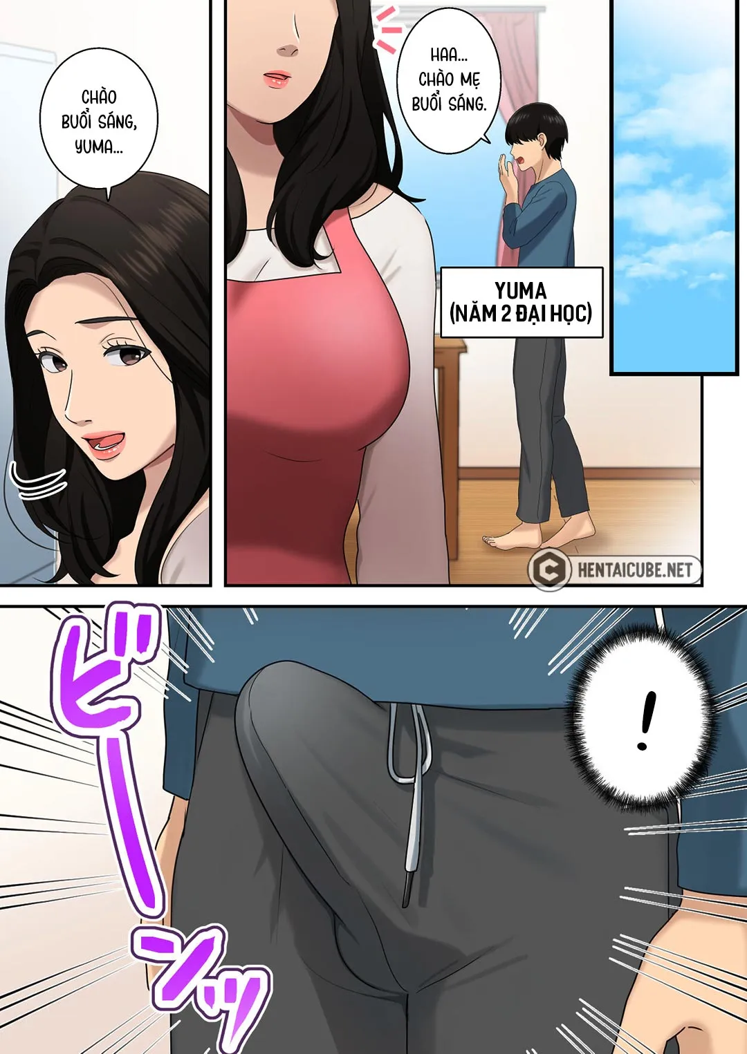 HentaiVN.net - Ảnh 4 - Mẹ muốn độc chiếm con trai [Musuko o Dokusen Suru Haha; The mother who monopolizes her son.] - Chap 1