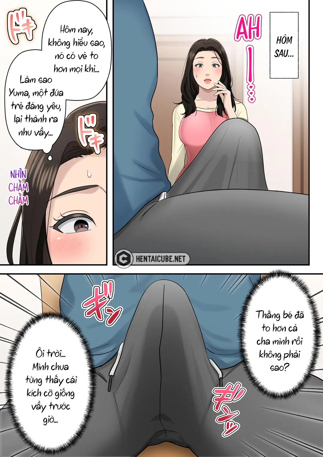 HentaiVN.net - Ảnh 7 - Mẹ muốn độc chiếm con trai [Musuko o Dokusen Suru Haha; The mother who monopolizes her son.] - Chap 1