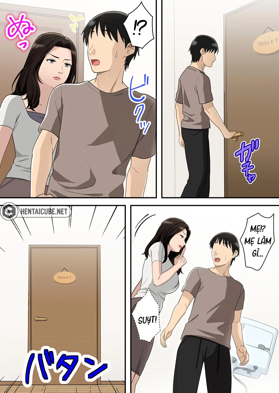 HentaiVN.net - Ảnh 3 - Mẹ muốn độc chiếm con trai [Musuko o Dokusen Suru Haha; The mother who monopolizes her son.] - Chap 2