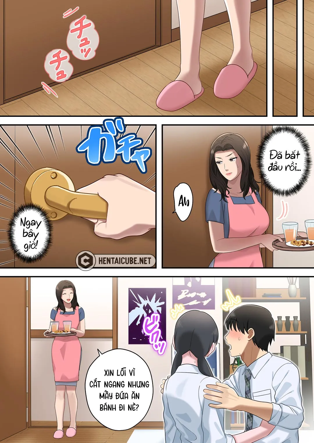 HentaiVN.net - Ảnh 13 - Mẹ muốn độc chiếm con trai [Musuko o Dokusen Suru Haha; The mother who monopolizes her son.] - Chap 3 - [END]