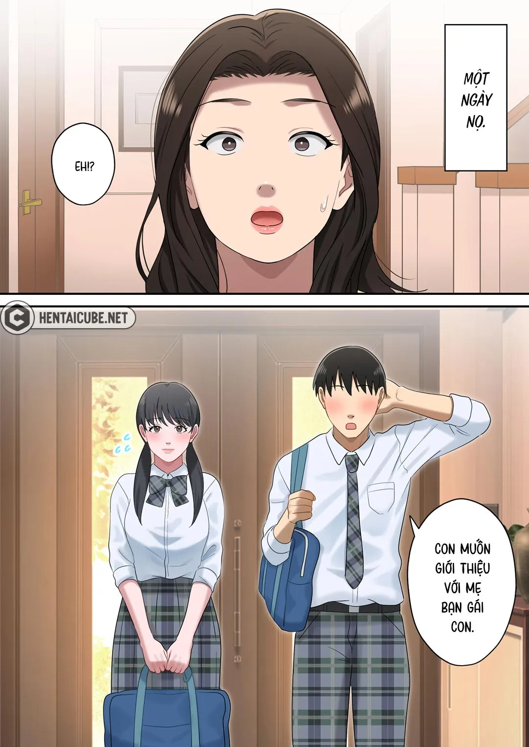 HentaiVN.net - Ảnh 3 - Mẹ muốn độc chiếm con trai [Musuko o Dokusen Suru Haha; The mother who monopolizes her son.] - Chap 3 - [END]