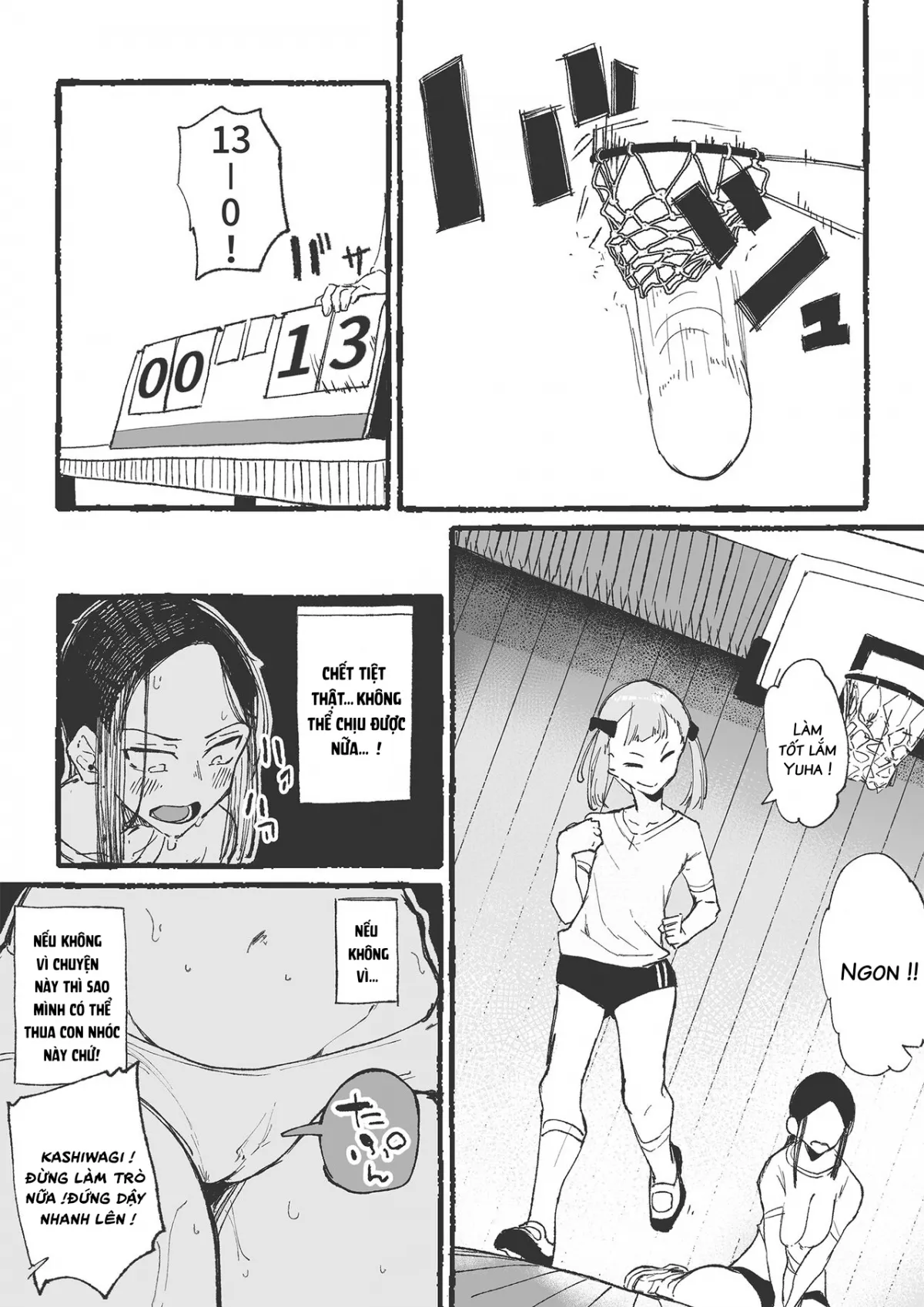 HentaiVN.net - Ảnh 18 - Baske-bu no Shinmai Kyoushi Ijime2 - Oneshot