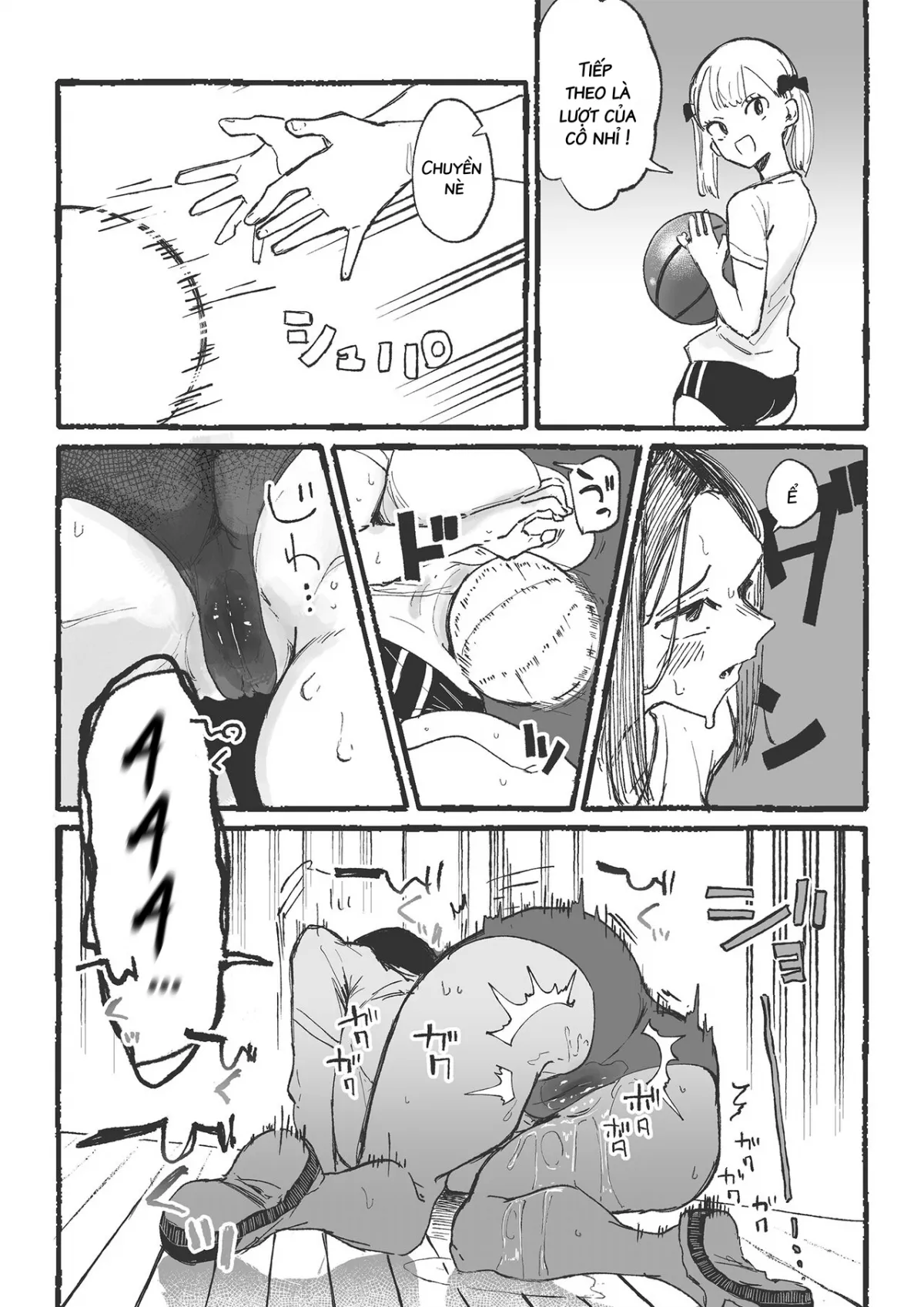 HentaiVN.net - Ảnh 19 - Baske-bu no Shinmai Kyoushi Ijime2 - Oneshot