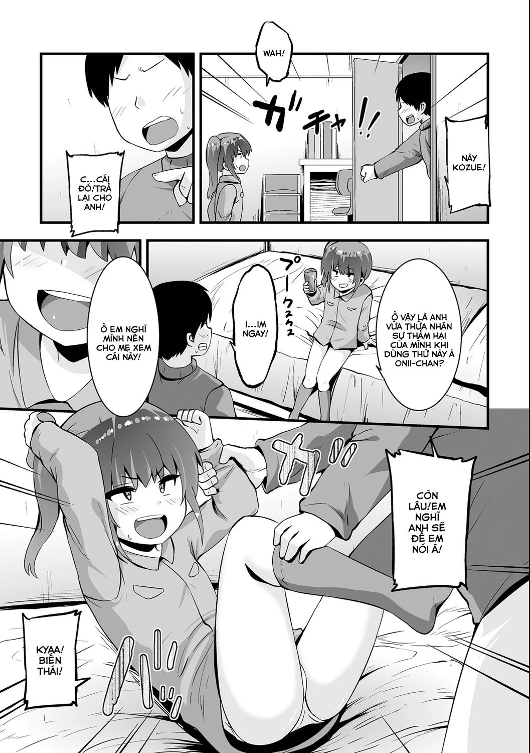 HentaiVN.net - Ảnh 3 - Onaho o Baka ni shi Onaho ni Sareta Imouto [The Little Sister Who Made Fun Of Onaholes and Was Then Turned Into One] - Oneshot