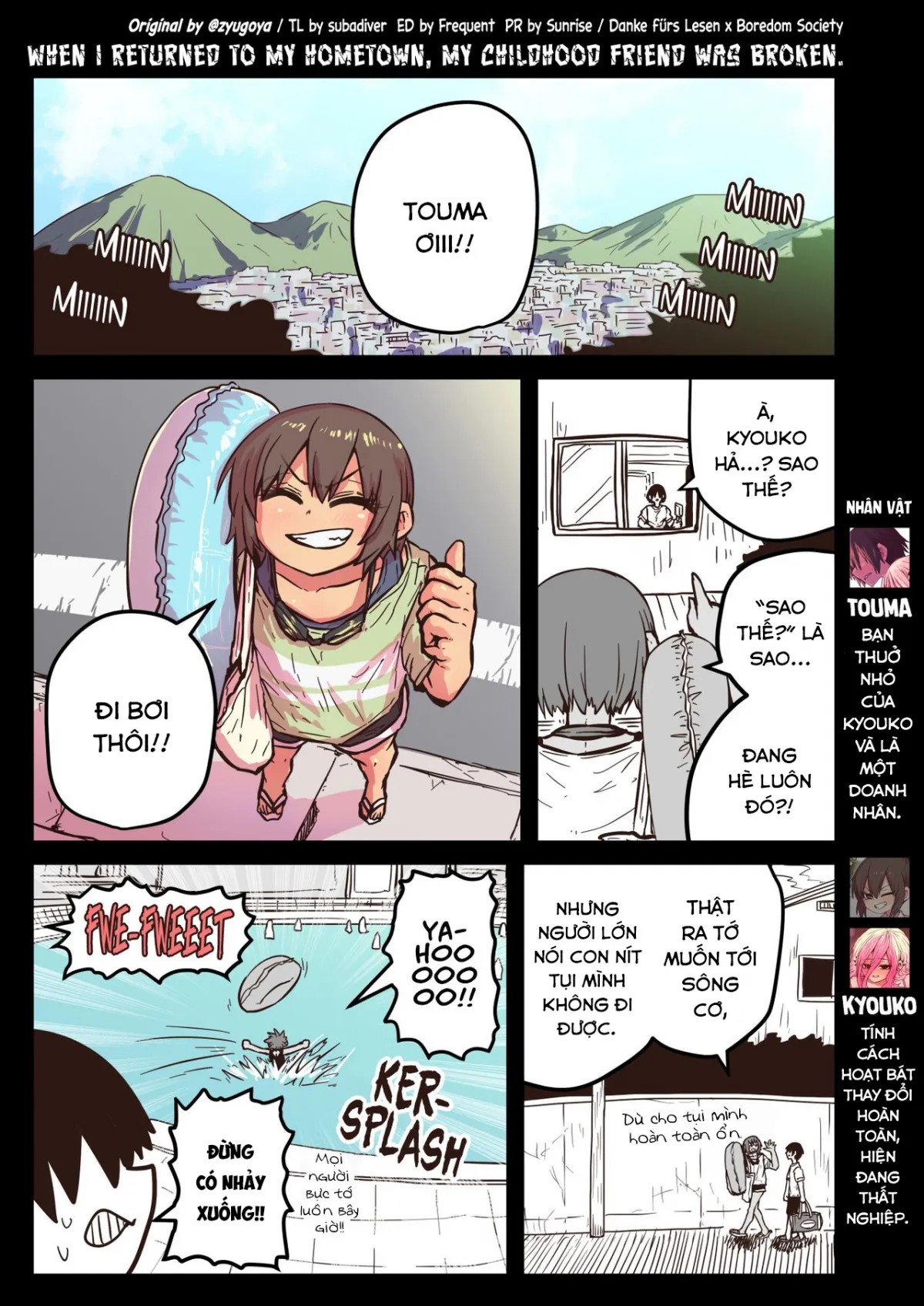 HentaiVN.net - Ảnh 7 - Về quê nhà, bạn thời thơ ấu của tôi quá khác lạ... [Jimoto ni Kaettekitara Osananajimi ga Kowareteta] - Chap 3
