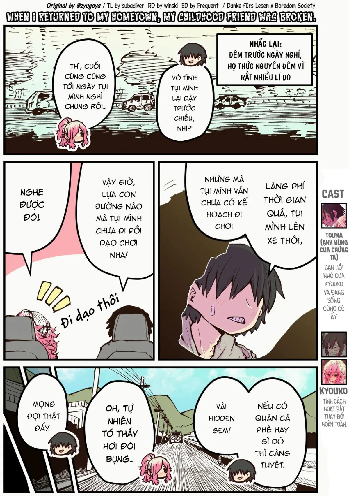 HentaiVN.net - Ảnh 14 - Về quê nhà, bạn thời thơ ấu của tôi quá khác lạ... [Jimoto ni Kaettekitara Osananajimi ga Kowareteta] - Chap 8