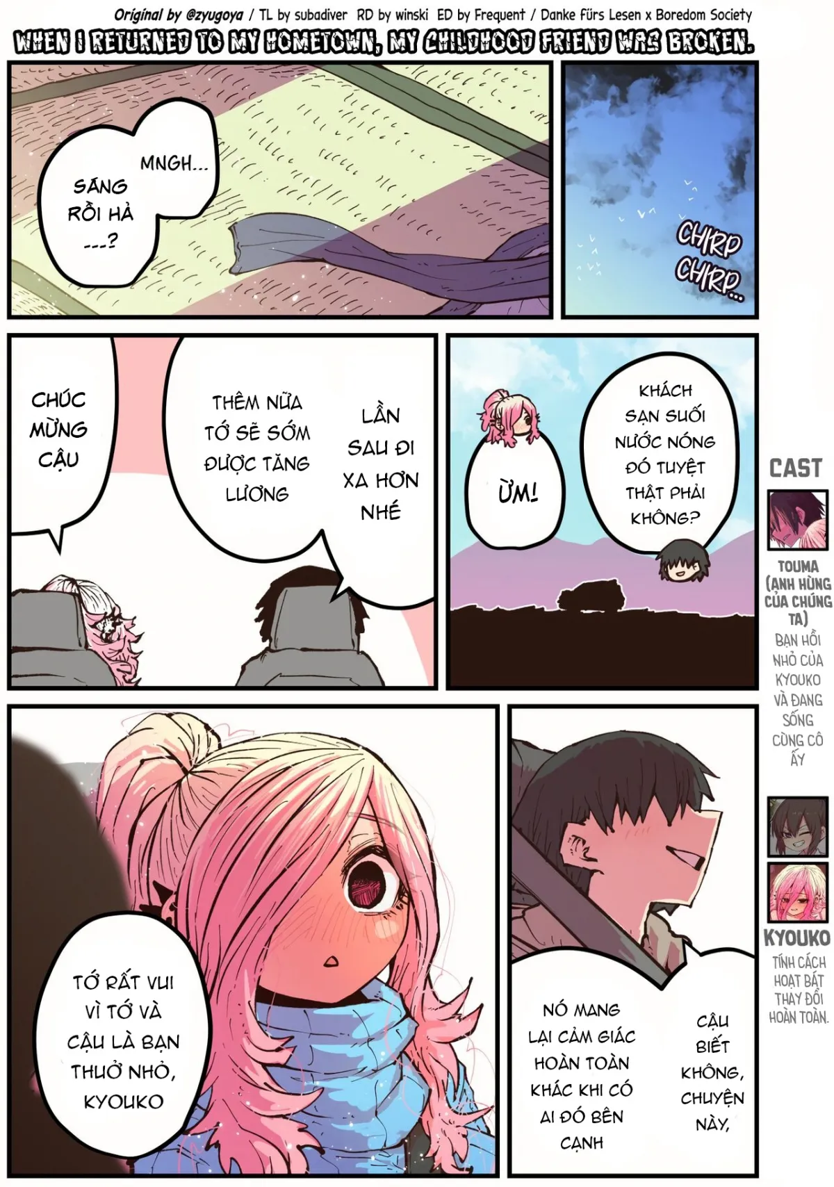 HentaiVN.net - Ảnh 12 - Về quê nhà, bạn thời thơ ấu của tôi quá khác lạ... [Jimoto ni Kaettekitara Osananajimi ga Kowareteta] - Chap 9