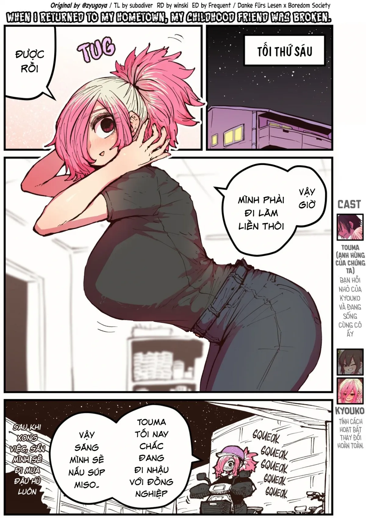 HentaiVN.net - Ảnh 17 - Về quê nhà, bạn thời thơ ấu của tôi quá khác lạ... [Jimoto ni Kaettekitara Osananajimi ga Kowareteta] - Chap 9