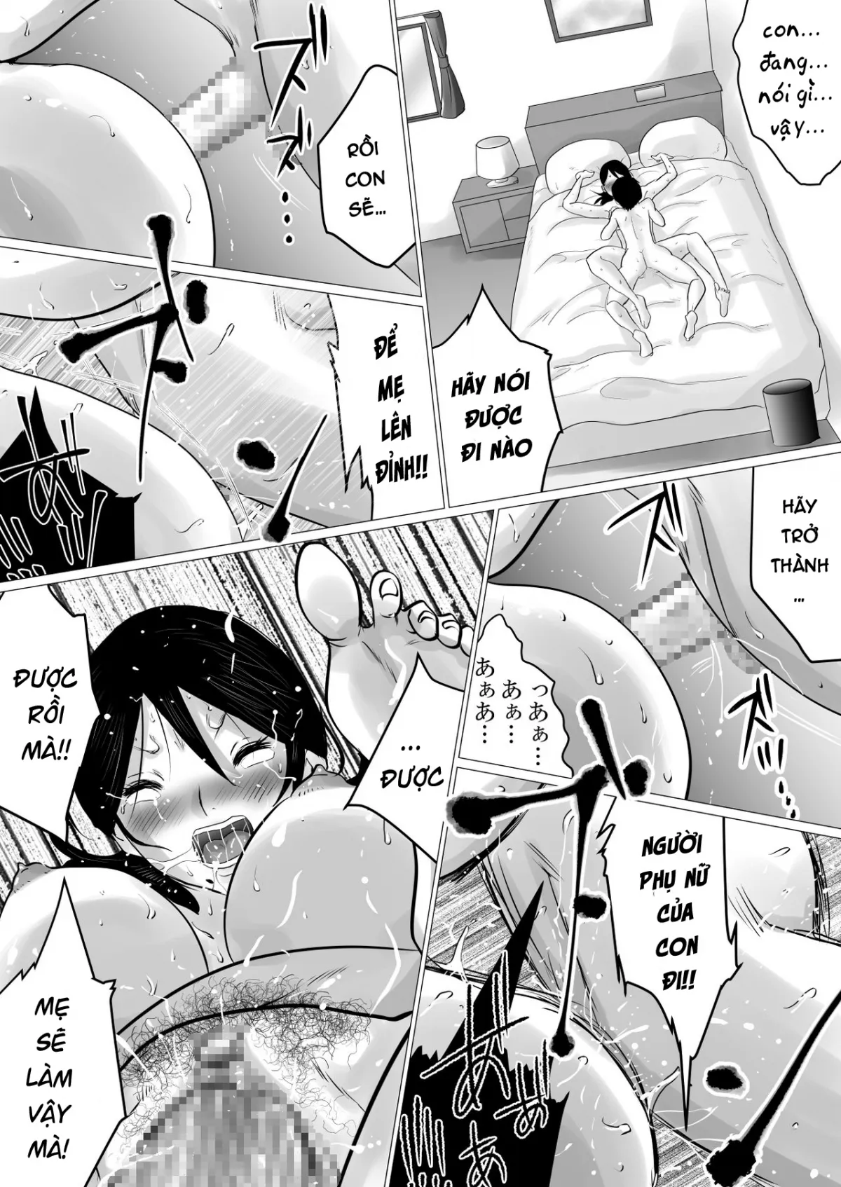HentaiVN.net - Ảnh 19 - Goukaku Iwai ni SEX wo Nedarareta Haha - Chap 2