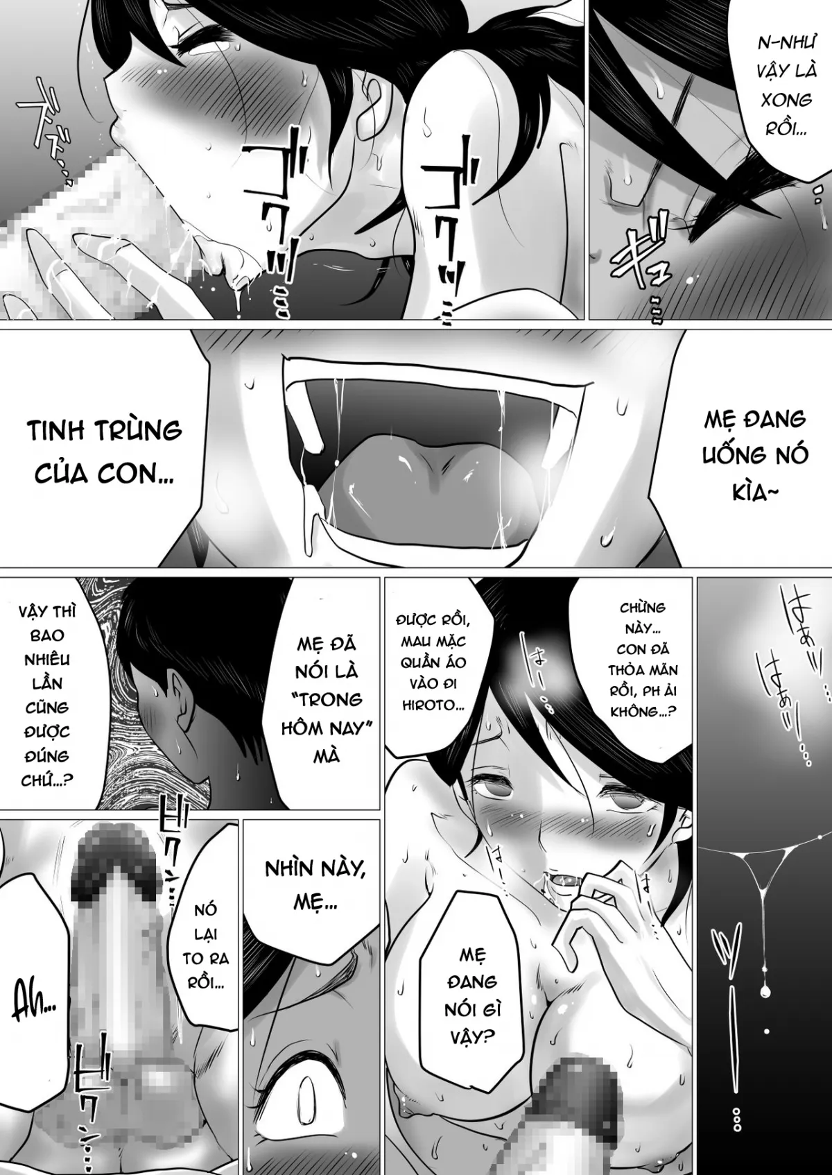 HentaiVN.net - Ảnh 7 - Goukaku Iwai ni SEX wo Nedarareta Haha - Chap 2