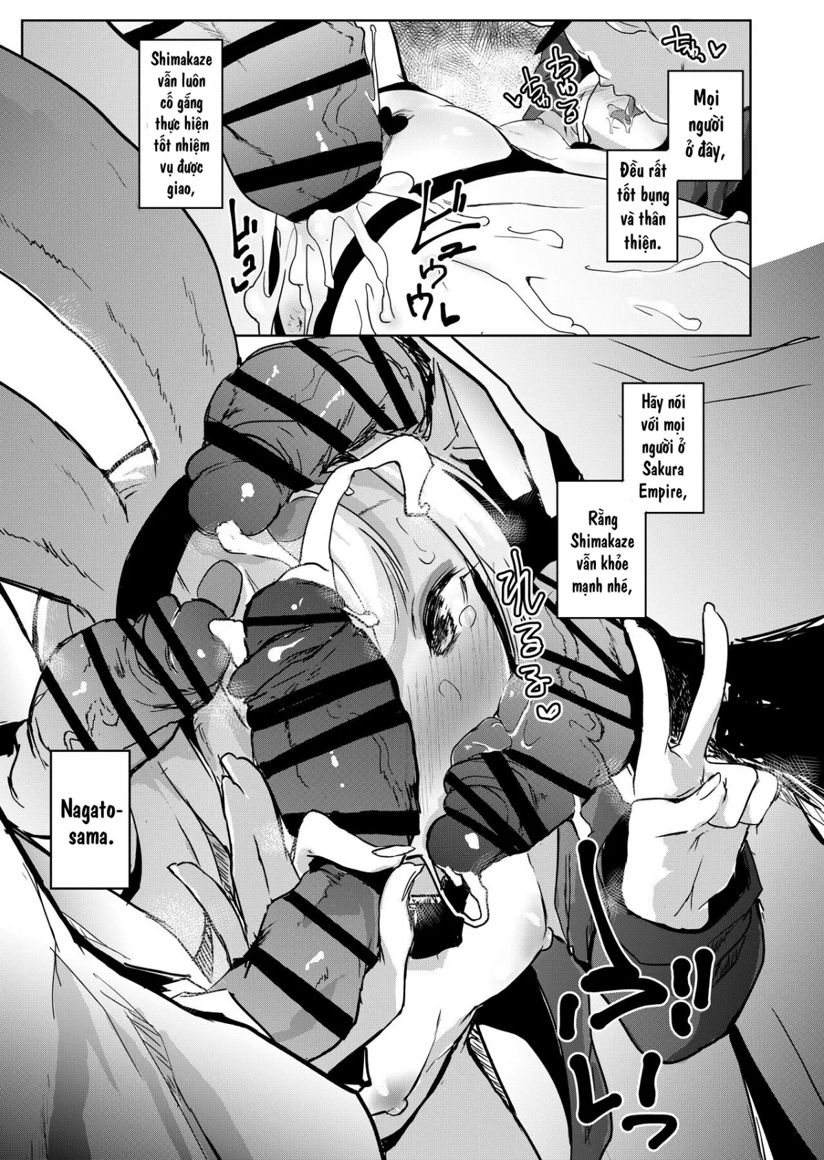 HentaiVN.net - Ảnh 16 - Thỏa mãn dục vọng cùng Shimakaze [慰安艦島風 (アズールレーン)] - Oneshot