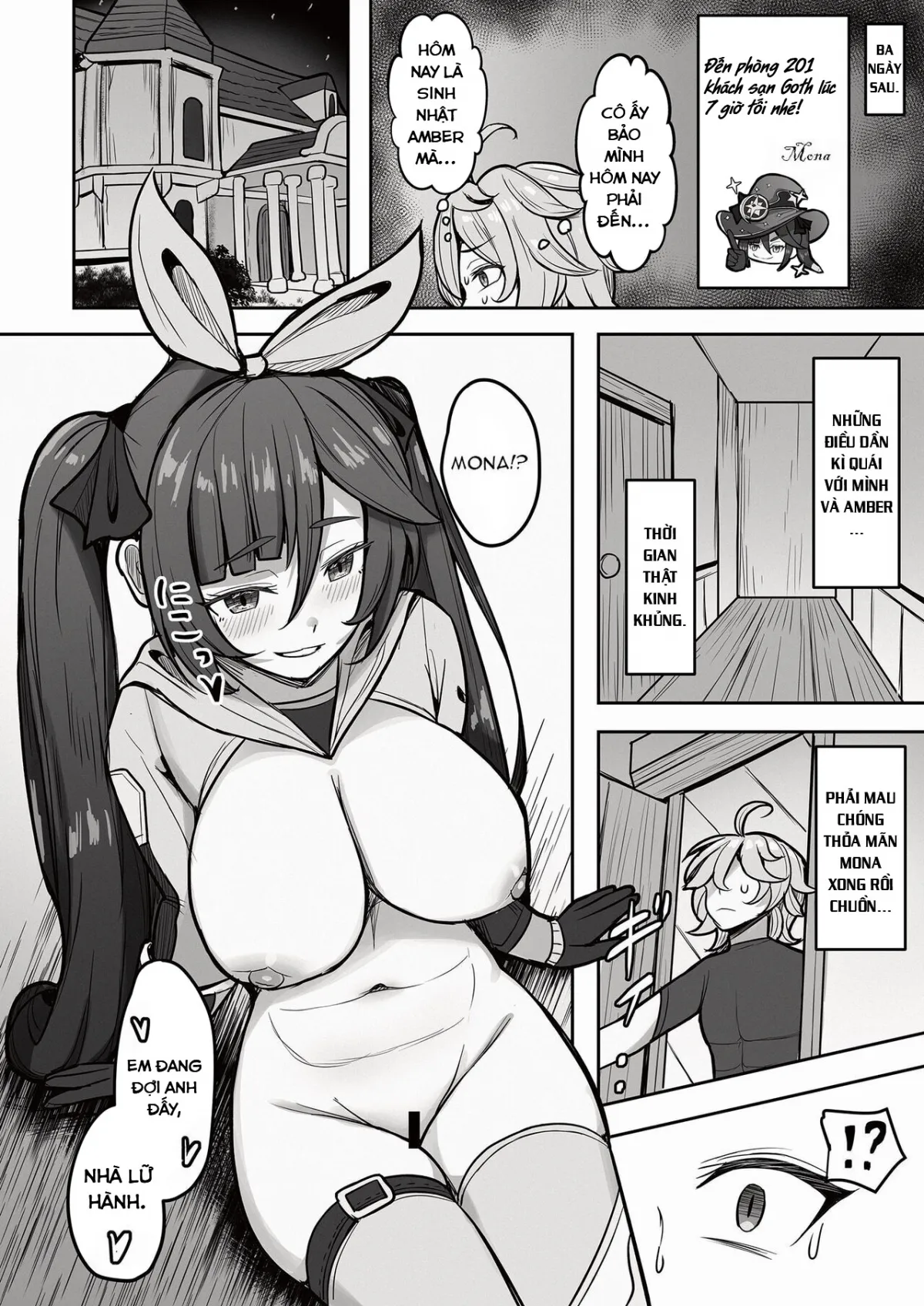 HentaiVN.net - Ảnh 16 - Boku, Hontou wa Mona no Koto ga Suki nanda (Genshin Impact) - Oneshot