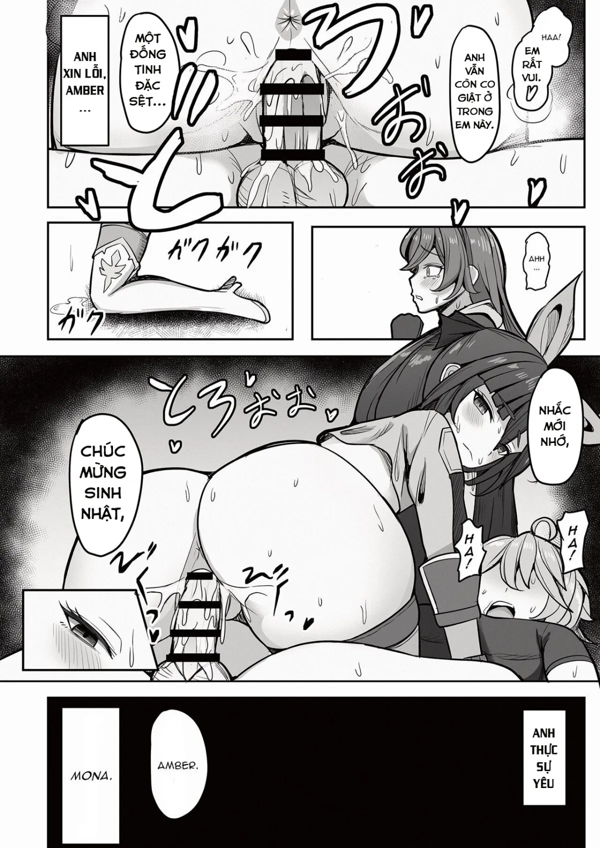 HentaiVN.net - Ảnh 28 - Boku, Hontou wa Mona no Koto ga Suki nanda (Genshin Impact) - Oneshot