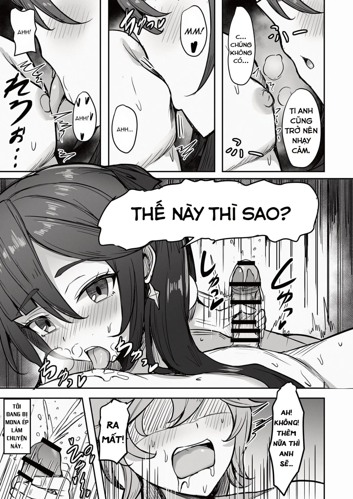 HentaiVN.net - Ảnh 7 - Boku, Hontou wa Mona no Koto ga Suki nanda (Genshin Impact) - Oneshot