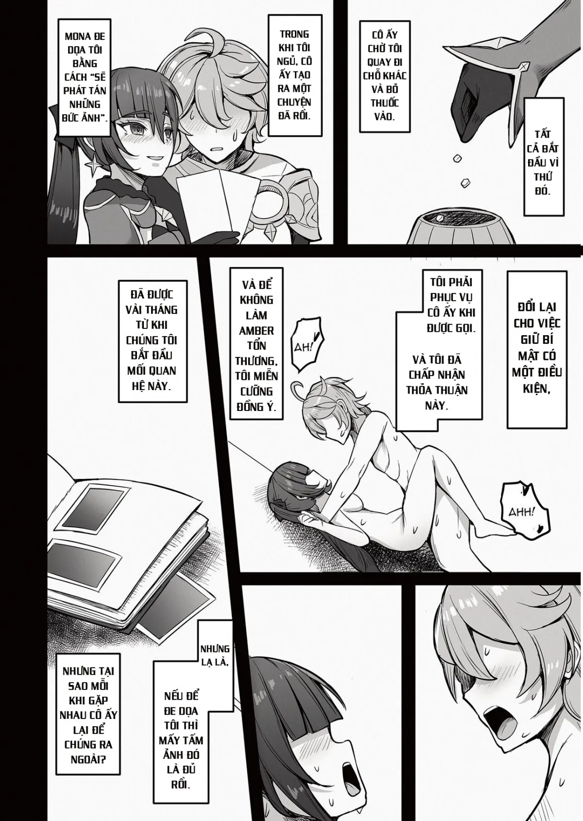 HentaiVN.net - Ảnh 8 - Boku, Hontou wa Mona no Koto ga Suki nanda (Genshin Impact) - Oneshot