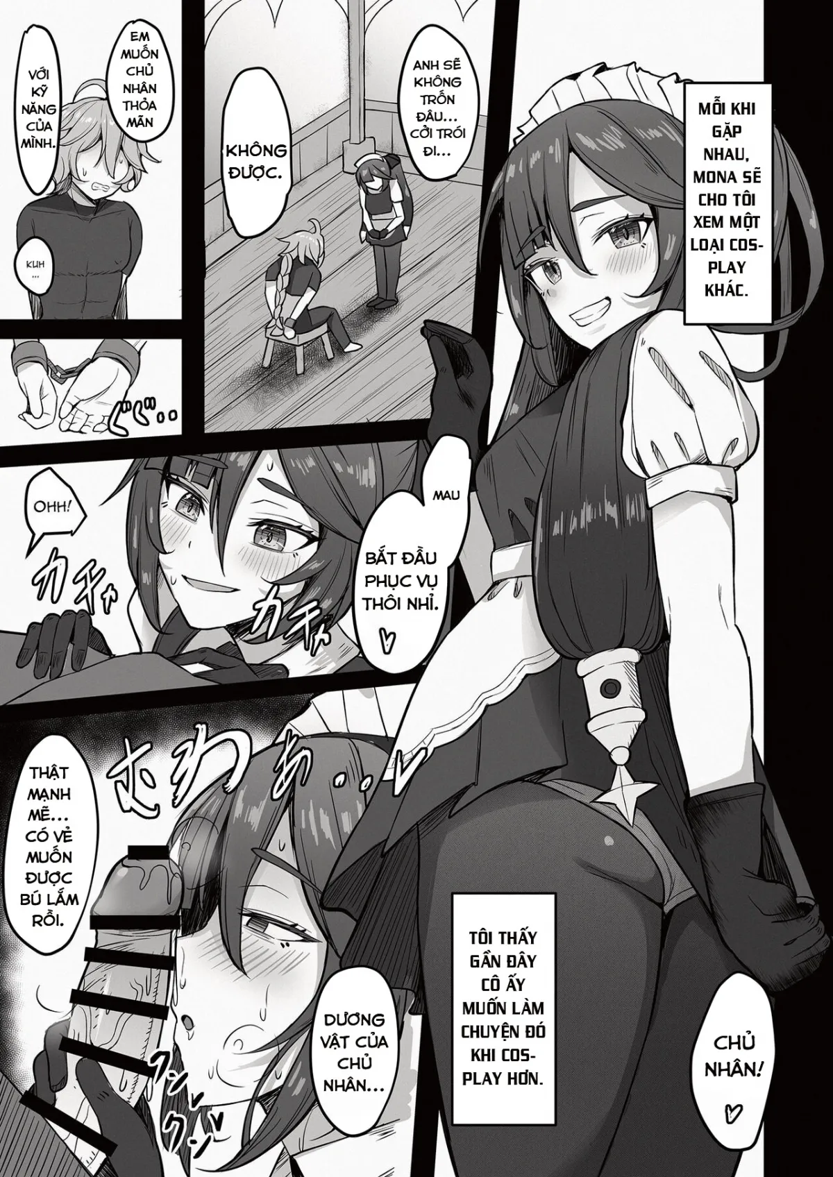HentaiVN.net - Ảnh 9 - Boku, Hontou wa Mona no Koto ga Suki nanda (Genshin Impact) - Oneshot