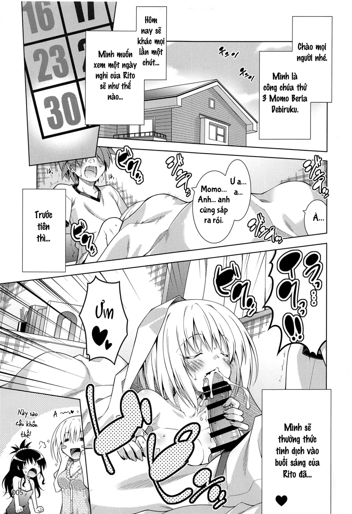 HentaiVN.net - Ảnh 5 - Rito-san no Harem Seikatsu Soushuuhen 2 - Chap 1