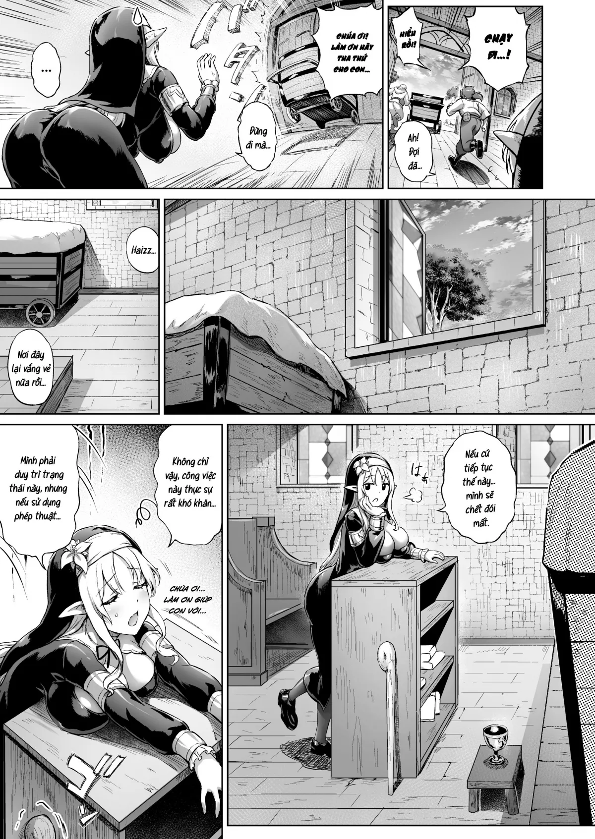 HentaiVN.net - Ảnh 14 - Thánh nữ ở ngôi làng nào đó! [Toaru Mura no Jihi no Hana] - Oneshot