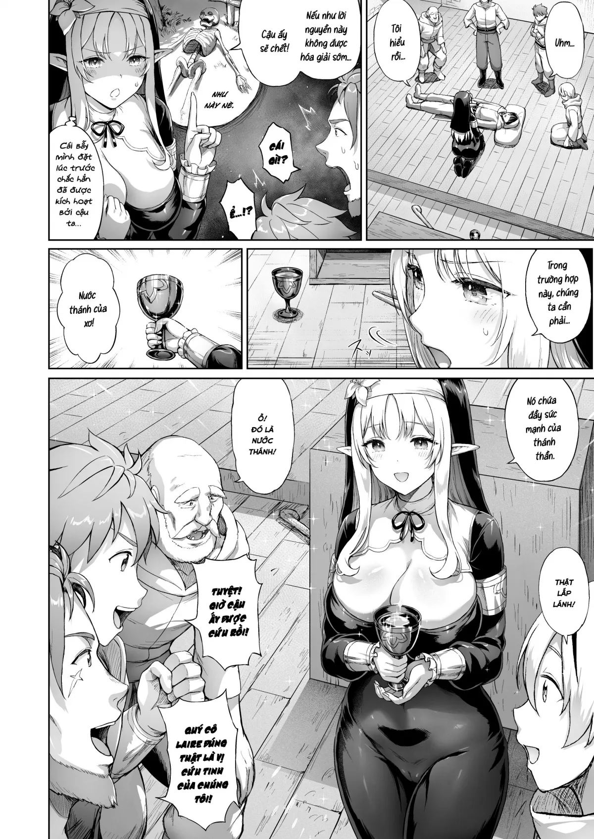 HentaiVN.net - Ảnh 21 - Thánh nữ ở ngôi làng nào đó! [Toaru Mura no Jihi no Hana] - Oneshot